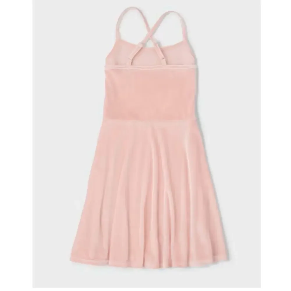 The Children's Place Sugar & Jade  Tween Girls Velour Strappy Skater Dress